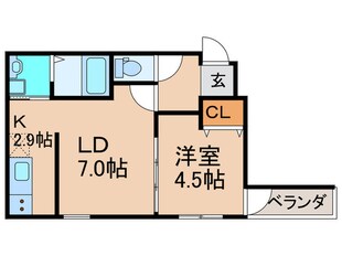 フジパレス住吉大領の物件間取画像